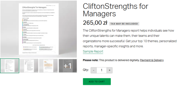 CliftonStrengths for Managers