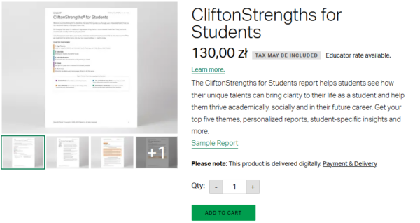 CliftonStrengths for Students