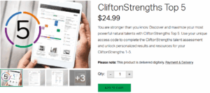 CliftonStrengths Top 5