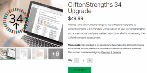 CliftonStrengths Upgrade