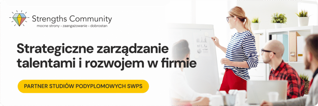 Jesteśmy partnerem strategicznym studiów podyplomowych "Strategiczne zarządzanie talentami i rozwojem w firmie" na SWPS
